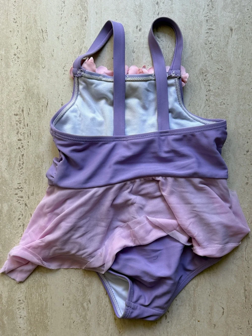 Ruffle Butts Amethyst Princess Rapunzel Swim Suit | Size 4T